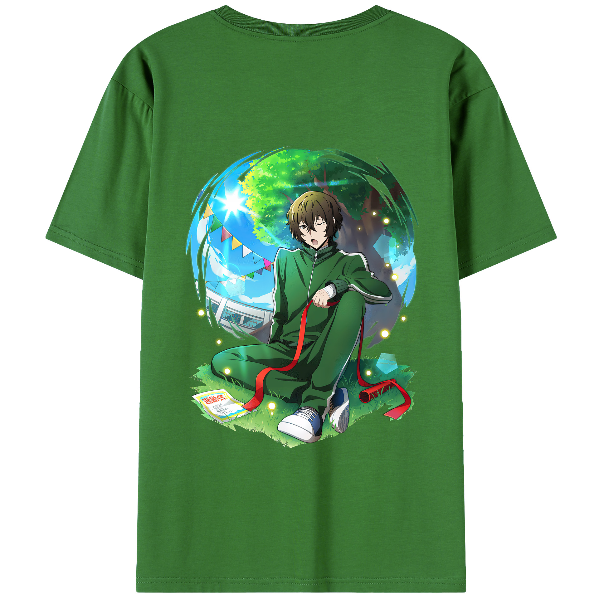 （画像用） 文豪ストレイドッグス Bungo Stray Dogs レディース半袖Tシャツ(バックプリント)